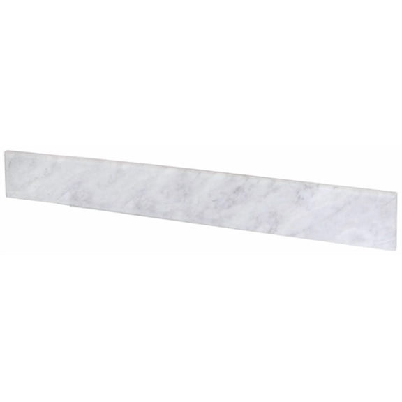 Native Trails Vtb36 Carrara 36" Marble Vanity Top Backsplash - Carrara