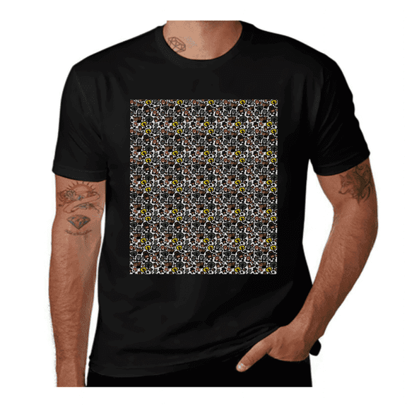 Native Tribal-African-White-Black- Casual Streetwea Everyday Tshirt Comfortable Wear tee shirt