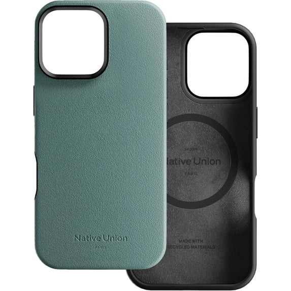 Native Union Active Case – 10ft Drop Protection –Compatible with iPhone 16 Pro Max (Slate Green)