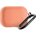 thumbnail image 1 of Native Union Active Case for AirPods Pro 3 – Silky Smooth Matte Silicone Case with Clip to Attach Anywhere (Apricot), 1 of 6