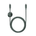 thumbnail image 1 of Native Union Anchor Cable 240W – 10ft USB C High Speed Charging Cable – Weighted Knot (Slate Green), 1 of 9