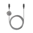 thumbnail image 1 of Native Union Anchor Cable 240W – 10ft USB C Power Delivery 3.1 Charging Cable –Weighted Knot(Zebra), 1 of 9