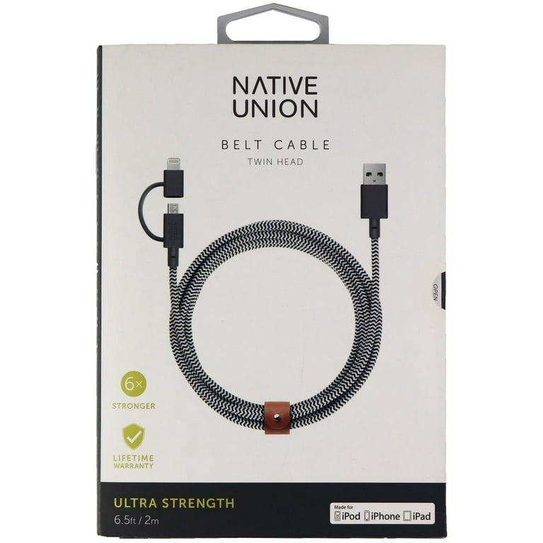 Native Union 6.5' USB Type-A-to-Micro-USB/Lightning/USB Type-C
