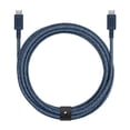 thumbnail image 1 of Native Union Belt Cable XL – 100W USB-C to USB-C 10ft / 3m Ultra-Strong Charging Cable with Cable Strap – Compatible with iPhone 16, MacBook Pro 14"/16" M4, Air 13"/15" M3, Surface Go 3 (Navy), 1 of 6