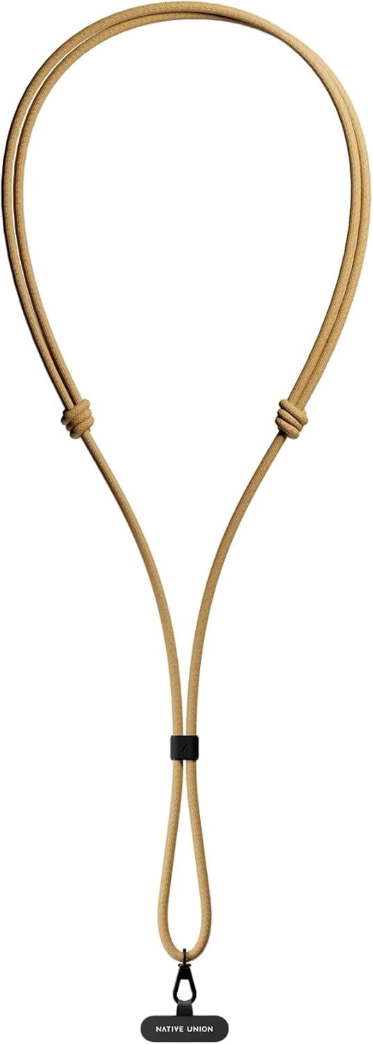 Native Union City Sling – 1 Piece Adjustable Durable Universal Crossbody Lanyard for Phone (Kraft)