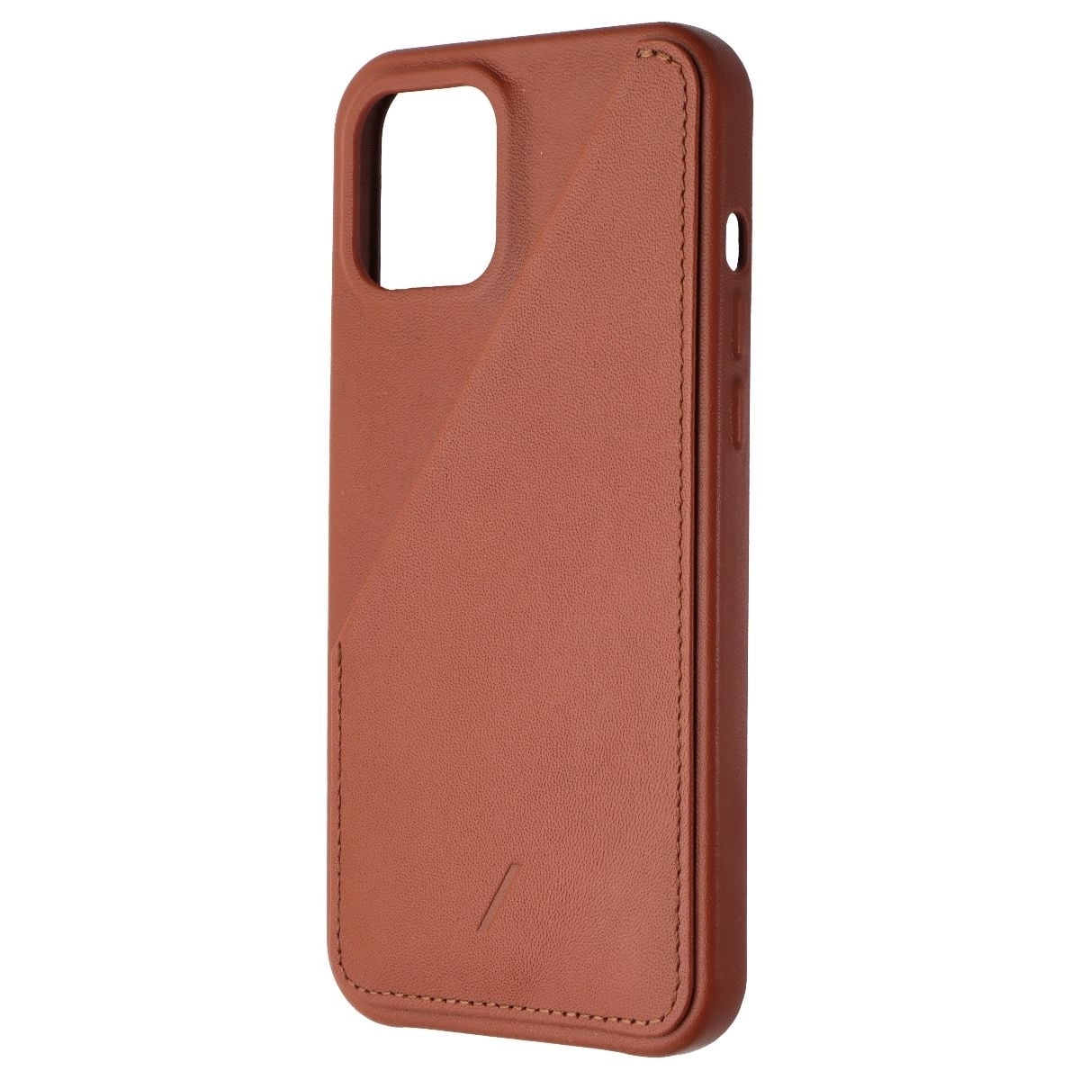 Native Union Clic Card Case for iPhone 12 Pro Max Tan Leather