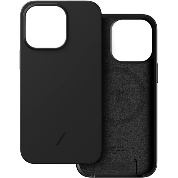 Native Union Clic Pop Magnetic Phone Case – Drop Protection MagSafe for iPhone 13 Pro Max (Slate)