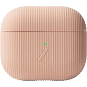 Native Union Curve Case – Wireless Charging Silicone Case – Compatible with AirPods Gen 3 (Peach)