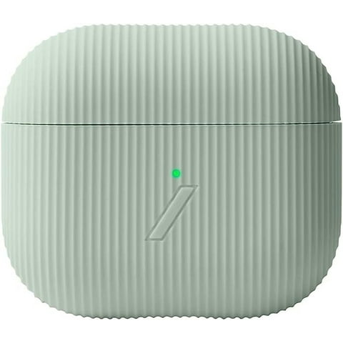 Native Union Curve Case – Wireless Charging Silicone Case – Compatible with AirPods Gen 3 (Sage)