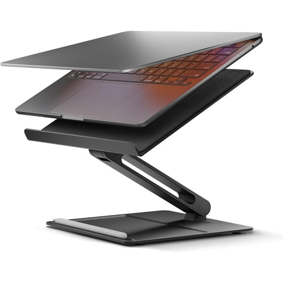Native Union Desk Laptop Stand – Height Adjustable Ergonomic Computer Stand – up to 5kg (Black)