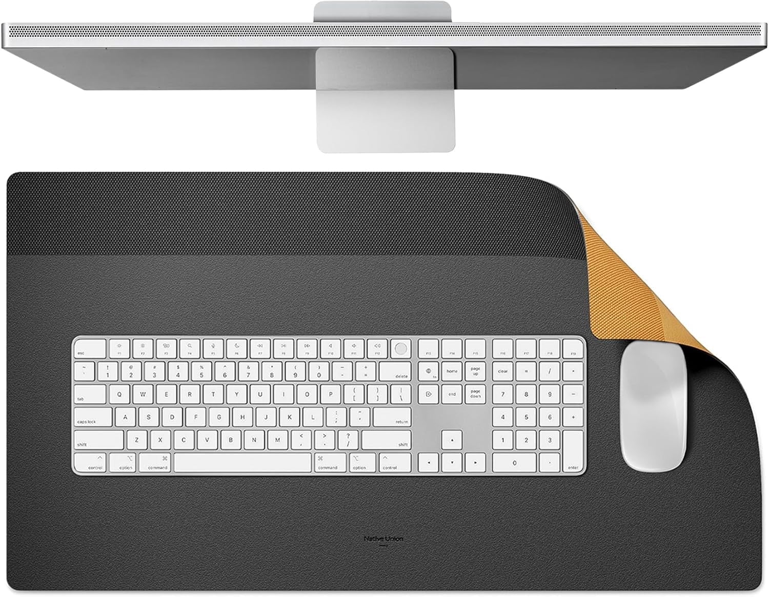 Native Union Desk Mat – Water-Resistant Dual-Sided Desk Pad for Office or Home – Easy to Clean