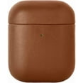 thumbnail image 1 of Native Union Leather Case - Wireless Charging -Compatible with AirPods Gen 1 & Gen 2 (Tan), 1 of 8