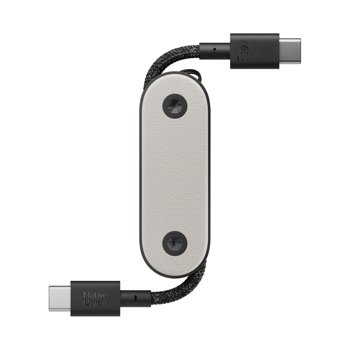Native Union Pocket Cable 60W – USB-C Portable Charging Cable for Smart Phone and Tablet(Sandstone)