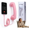 thumbnail image 1 of Native Union Pop Phone – Retro Telephone Handset with Mic & Speaker, USB-C for iPhone, iPad, Laptop, Tablet, Samsung S24, Flip 6, Fold 6 – Hybrid Work, Calls, Video Conferences, Meetings, 1 of 8