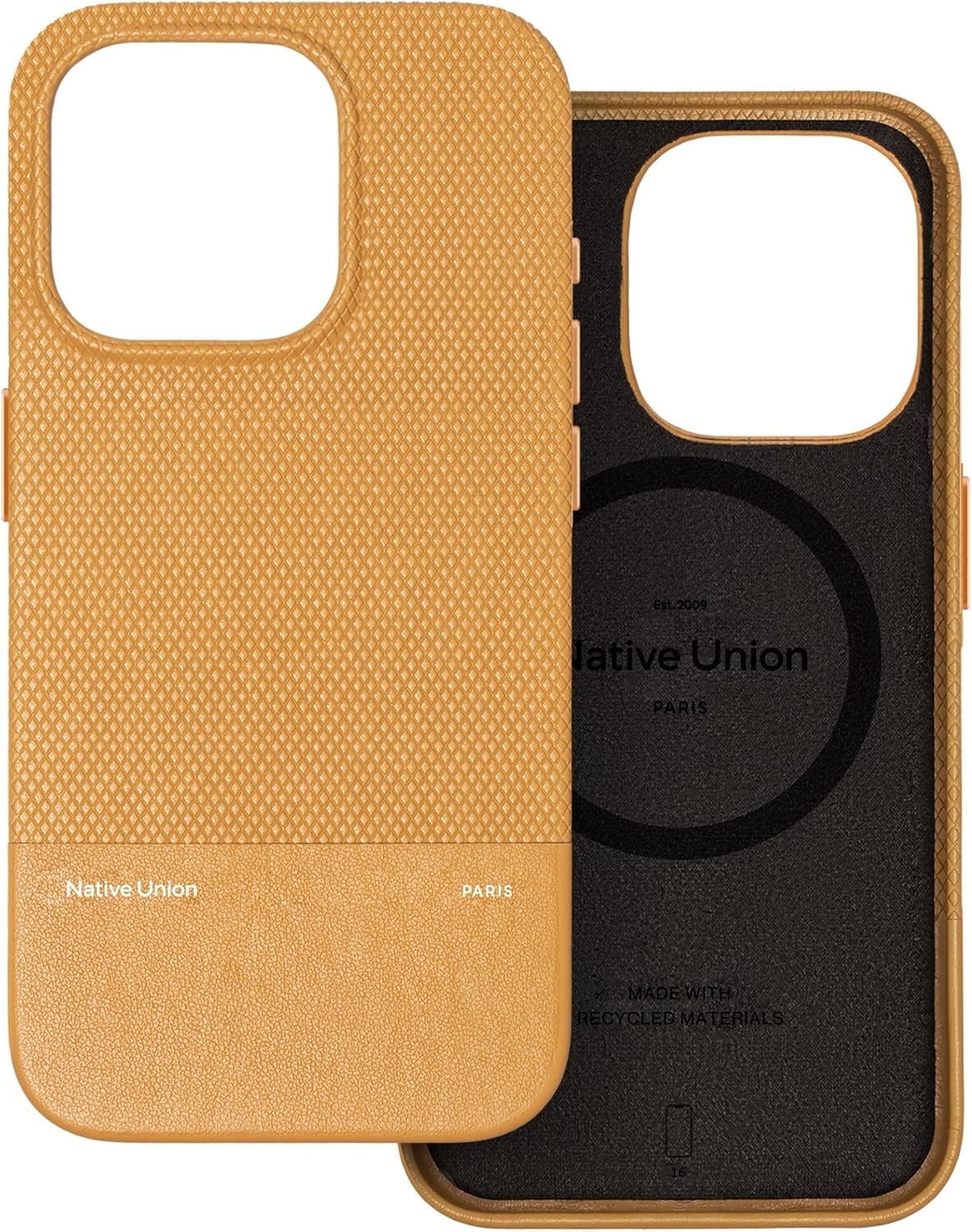 Native Union (Re)Classic Case 3.0 – 6ft Drop Protection – Compatible with iPhone 16 (Kraft)