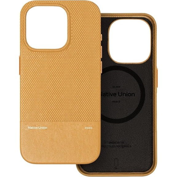 Native Union (Re)Classic Case 3.0 – 6ft Drop Protection – Compatible with iPhone 16 (Kraft)