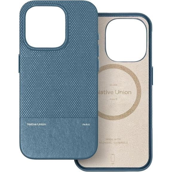 Native Union (Re)Classic Case 3.0 – 6ft Drop Protection – Compatible with iPhone 16 Pro (Navy)