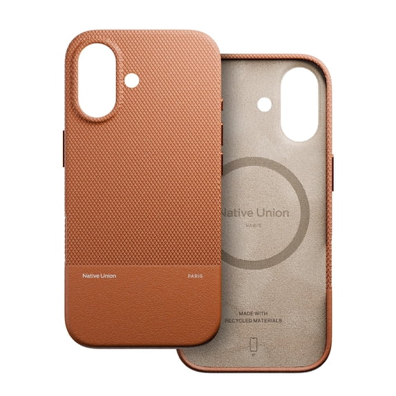 Native Union (Re)Classic Case 3.0 for iPhone 17 – MagSafe Compatible - Ultra-Durable with 6ft / 1.8m Drop Protection (Tan)