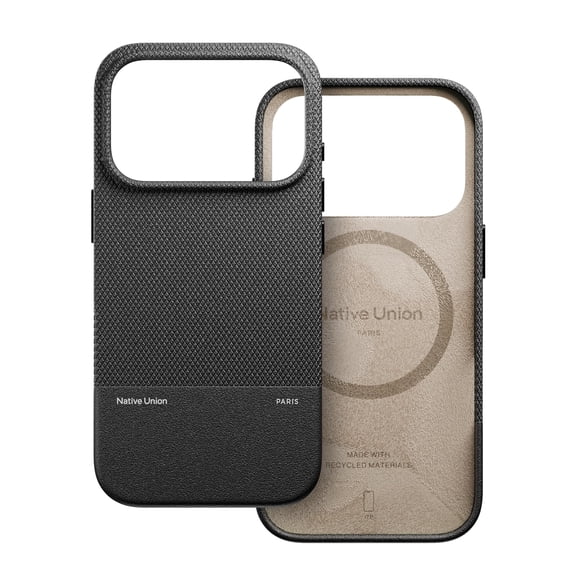 Native Union (Re)Classic Case 3.0 for iPhone 17 Pro – MagSafe Compatible - Ultra-Durable with 6ft / 1.8m Drop Protection (Black)