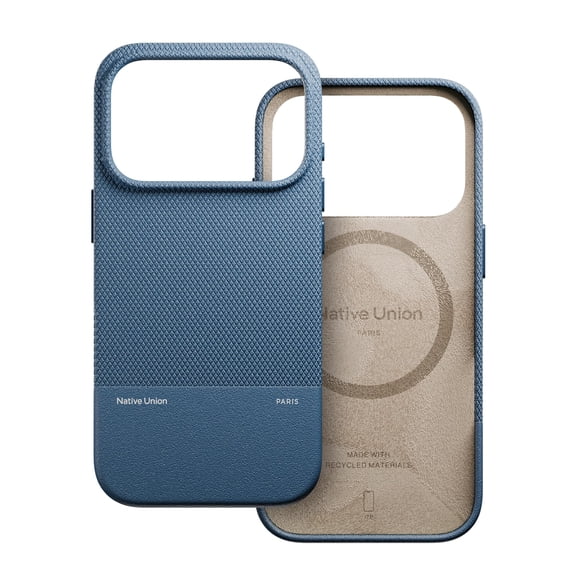 Native Union (Re)Classic Case 3.0 for iPhone 17 Pro – MagSafe Compatible - Ultra-Durable with 6ft / 1.8m Drop Protection (Navy)