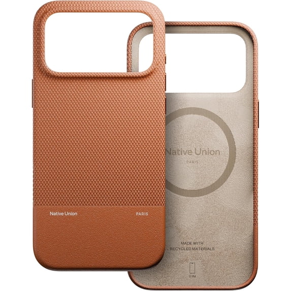 Native Union (Re)Classic Case 3.0 for iPhone 17 Pro Max – MagSafe Compatible - Ultra-Durable with 6ft / 1.8m Drop Protection (Tan)