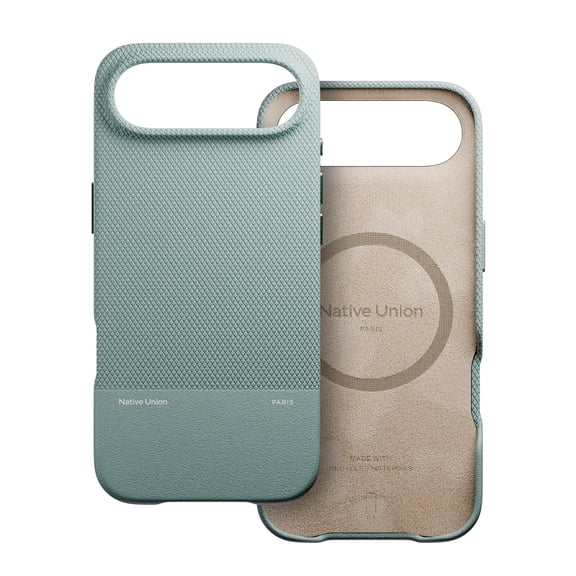 Native Union (Re)Classic Case 3.0 for iPhone Air – MagSafe Compatible - Ultra-Durable with 6ft / 1.8m Drop Protection (Slate Green)