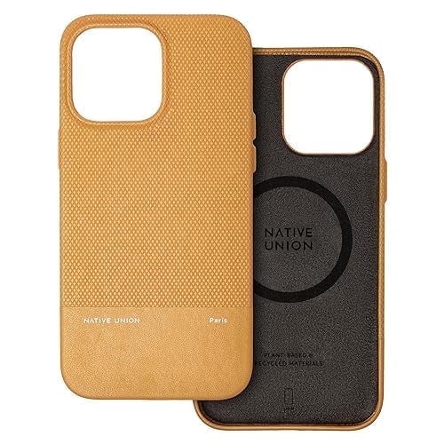 Native Union (Re)Classic Case –6ft Drop Protection – Compatible with iPhone 14 Pro Max (Kraft)