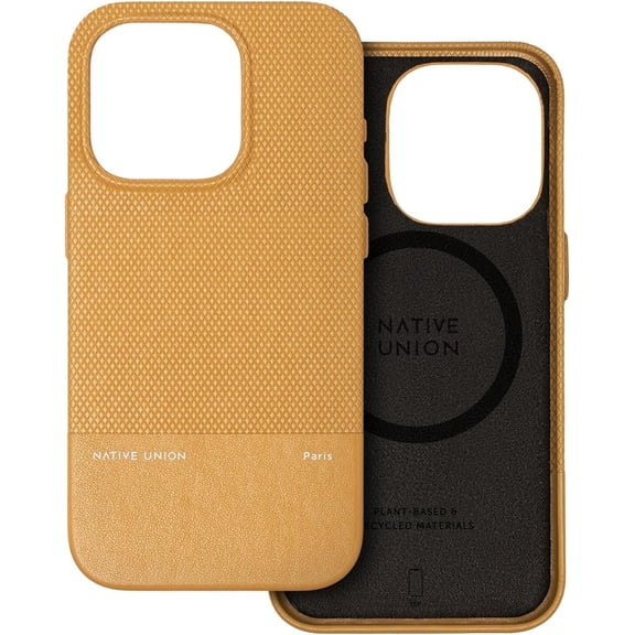 Native Union (Re)Classic Case – Magnetic 6ft Drop Protection – Compatible with iPhone 15 Pro(Kraft)