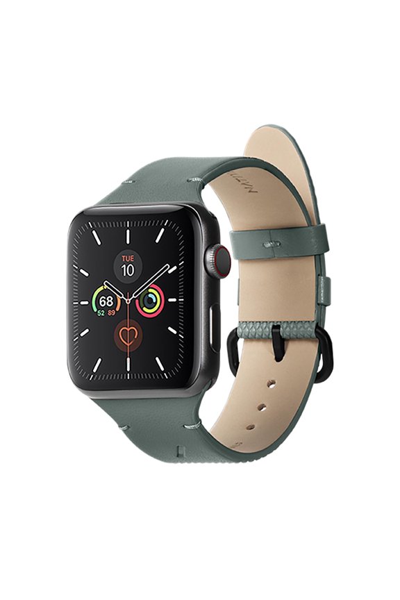 (Re)Classic Strap for Apple Watch 44/45/46/49mm – Plant-based Materials (Slate Green)