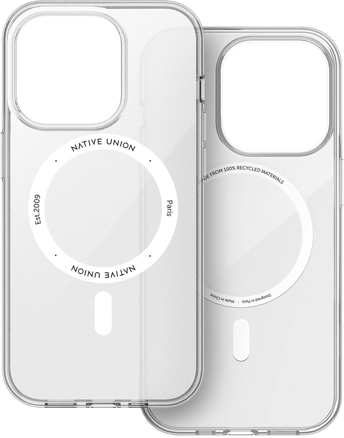 Native Union (Re)Clear Case – Transparent Anti-Yellowing MagSafe Compatible – for iPhone 15 Pro
