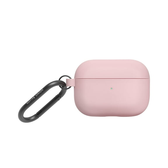 Native Union Roam Case – Silky Matte Liquid Silicone Case – Compatible with AirPods Pro/Pro 2(Rose)