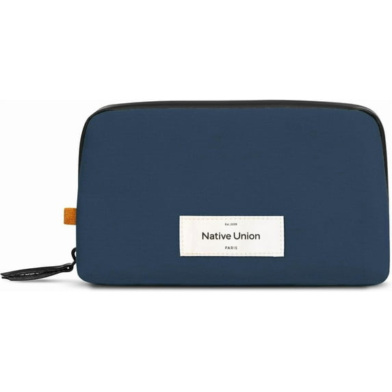 Native Union Stow Lite Organizer W.F.A Tech Organizer – Minimalist Travel Storage Pouch (Navy)