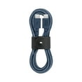 thumbnail image 1 of Native Union Type-C Belt Cable - USB-C to USB-C 4ft Ultra-Strong Charging Cable Compatible with iPhone 16, 16 Plus, 16 Pro, 16 Pro Max, iPad Pro, iPad Air, Galaxy S25, Flip 6, Fold 6 (Navy), 1 of 7