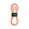 thumbnail image 1 of Native Union Type-C Belt Cable - USB-C to USB-C 4ft Ultra-Strong Charging Cable Compatible with iPhone 16, 16 Plus, 16 Pro, 16 Pro Max, iPad Pro, iPad Air, Galaxy S25, Flip 6, Fold 6 (Apricot), 1 of 7