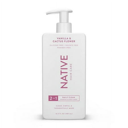 Native Vanilla & Cactus Flower 2in1 Shampoo Conditioner - 16.5 fl oz