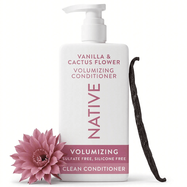 Native Volumizing Conditioner, Vanilla and Cactus Flower, 16.5 fl