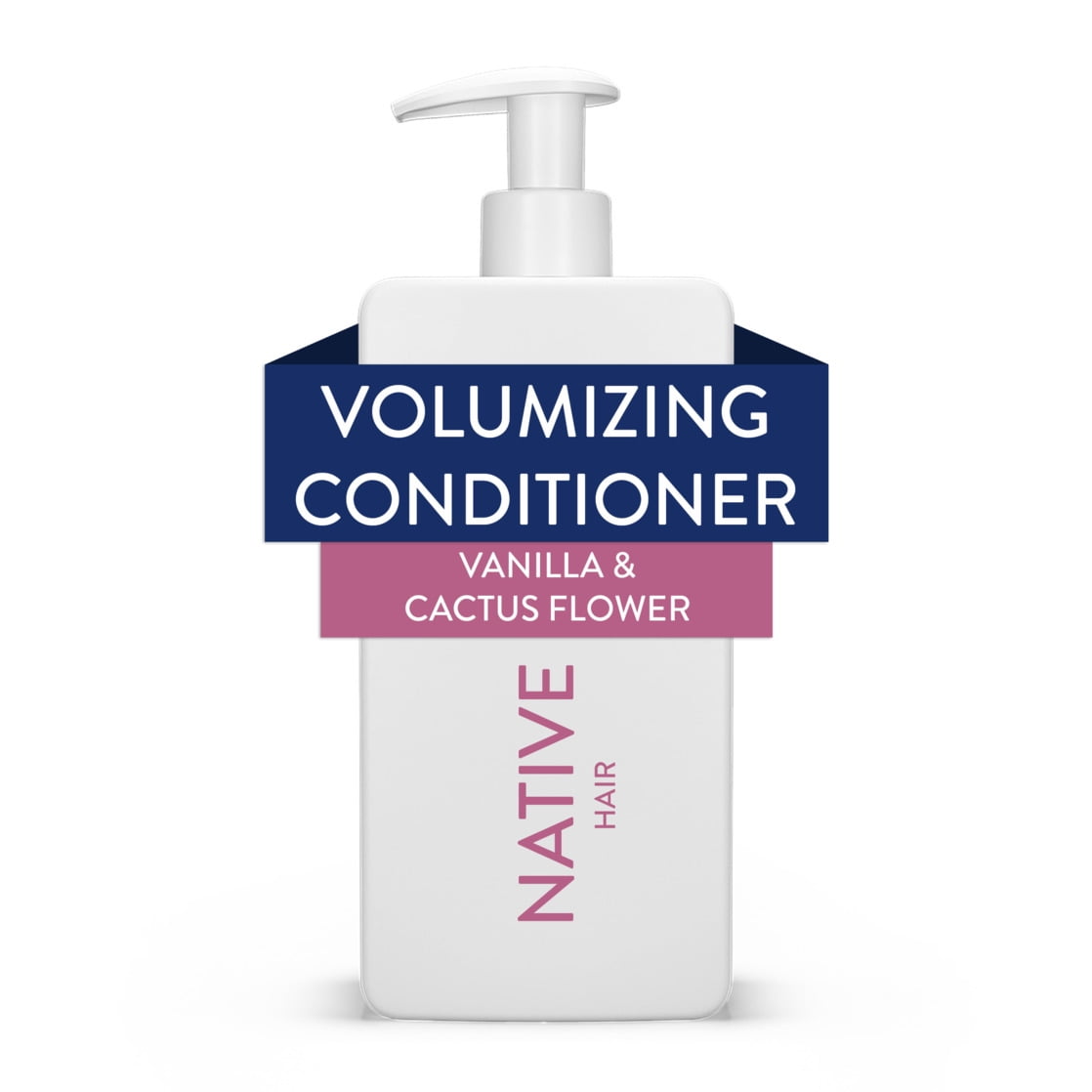 Native Sulfate Free Conditioner, Vanilla and Cactus Flower, Volumizing for Women and Men, 16.5 oz