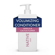 Native Volumizing Conditioner Vanilla and Cactus Flower 16.5 fl oz