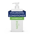 thumbnail image 1 of Native Volumizing Conditioner Cucumber and Mint 16.5 fl oz, 1 of 13