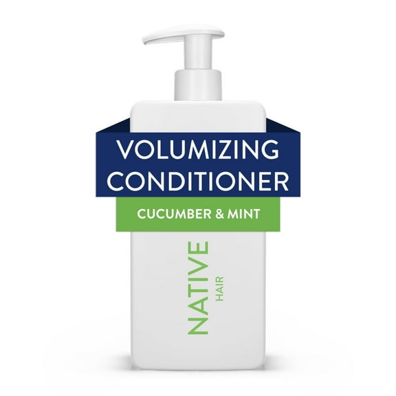 Native Volumizing Conditioner, Cucumber & Mint, Sulfate & Paraben Free, 16.5 oz