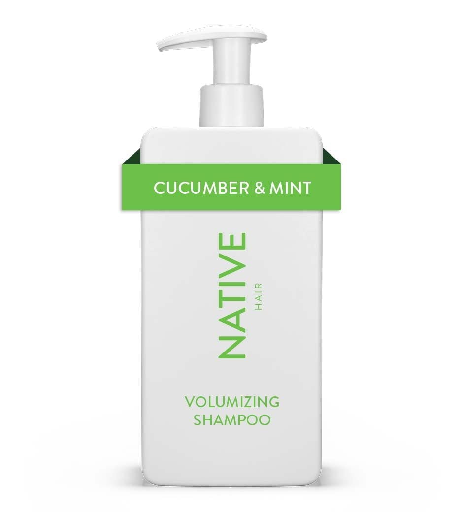 Native Travel Size Vegan Cucumber & Mint Natural Volume Shampoo, Clean,  Sulfate, Paraben And Silicone Free - 3 Fl Oz : Target
