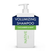 Native Volumizing Shampoo, Cucumber & Mint, Sulfate & Paraben Free, 16.5 oz
