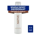 thumbnail image 1 of Native Whole Body Deodorant Spray, Aluminum Free, Coconut & Vanilla, for Women and Men, 2.65 oz, 1 of 8