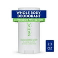 thumbnail image 1 of Native Whole Body Deodorant Stick, Cucumber & Mint, Aluminum Free, for Women and Men, 2.3 oz, 1 of 6