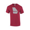 thumbnail image 1 of Native to Georgia Southern Short Sleeve T-shirt-Antiquecherry-Small, 1 of 4