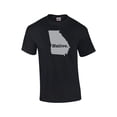 thumbnail image 1 of Native to Georgia Southern Short Sleeve T-shirt-Black-Large, 1 of 4