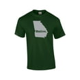thumbnail image 1 of Native to Georgia Southern Short Sleeve T-shirt-Forest-6Xl, 1 of 4