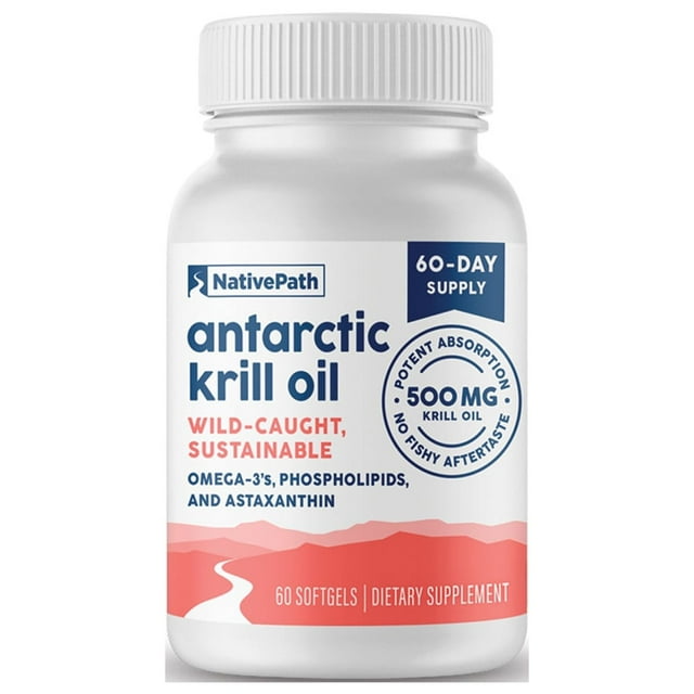 Native Path Antarctic Krill Oil Side Effects NativePath Antarctic Krill Oil - Wild-Caught Omega 3 Krill Oil 500mg