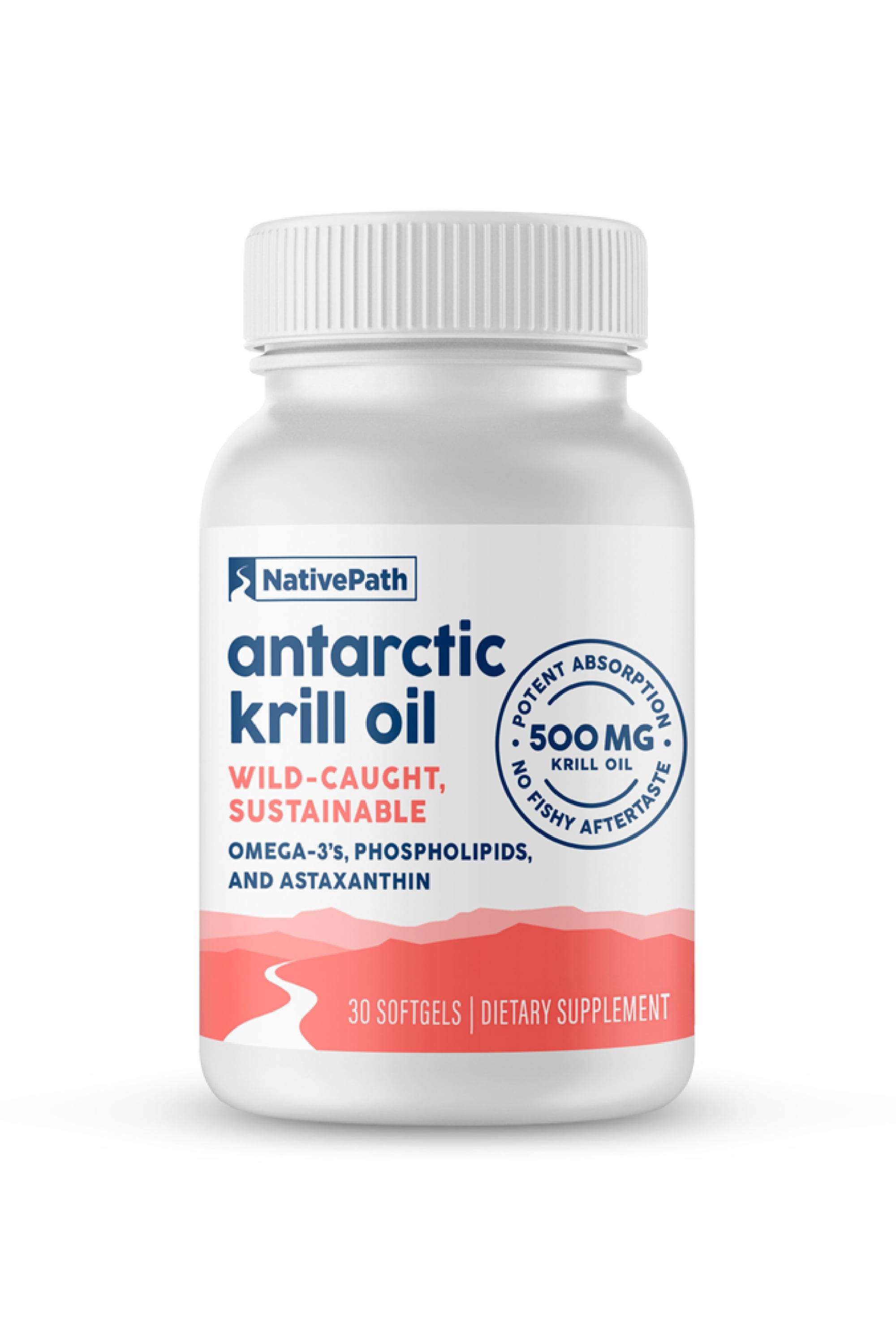 NativePath Antarctic Krill Oil WildCaught Krill Omega3 Fatty Acids