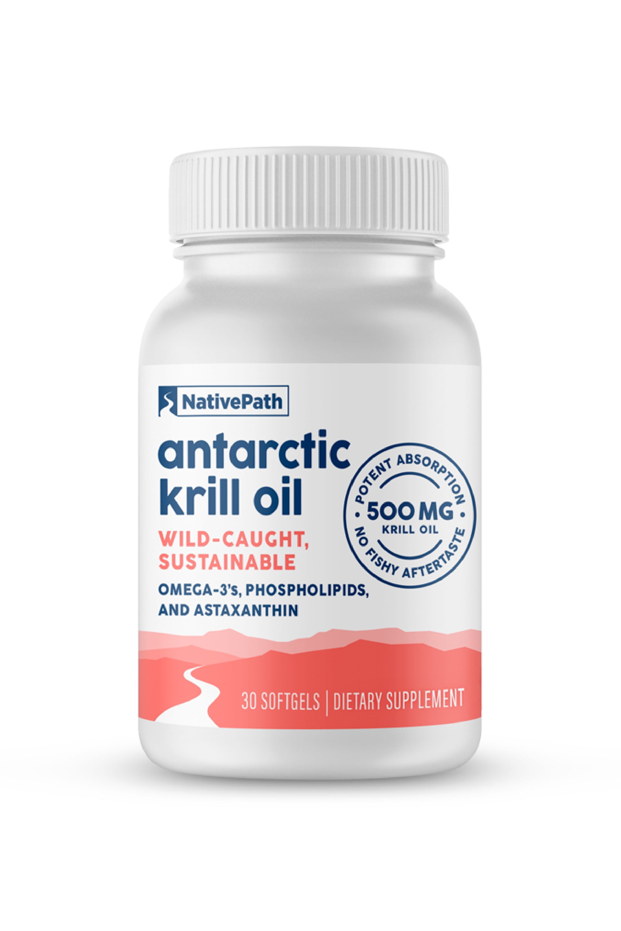 NativePath Antarctic Krill Oil WildCaught Krill Omega3 Fatty Acids